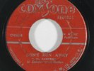Reggae 45 AL CAMPBELL & THE THRILLERS Don't Run Away/Rebel Rock on Coxsone