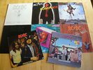 AC/DC 8 LP lot, Back in Black, Highway to Hell, Dirty Deeds, Powerage, Blow up..