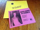 David Bowie In America Live Lp N Mint- Blue Vinyl 1972
