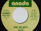 Rare Modern Soul 45 SKYE Ain't No Need on Anada M-