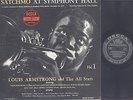 LOUIS ARMSTRONG - SATCHMO AT SYMPHONY HALL V.1 - JAZZ LP