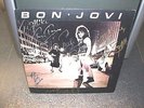 Jon Bon Jovi - 1st LP SIGNED BY WHOLE BAND Autographed Hard Rock Glam Metal 1984