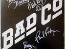 BAD COMPANY - S/T - LP Vinyl 1977 Swan Song SS-8501 gatefold AUTOGRAPHED O-175