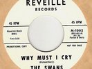 45rpm record; THE IDOLS / SWANS , WHY MUST I CRY / JUST A LT. BIT MORE , GIRL-GP