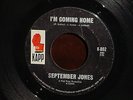 SEPTEMBER JONES I'm Coming Home / No More Love VG++ NORTHERN SOUL 45 * HEAR IT
