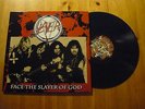 SLAYER Face the slayer of God LIVE, BLUE LP Limited 020/100 MINT