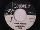NOBLEMEN: Dirty Robber / Forever Lonely 45 rare Rockabilly