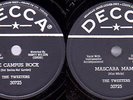 The Tweeters Rock'n Roll 78 RPM record The Campus Rpck / Mascara Mama