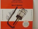 BILLY BRAGG LIFES A RIOT WITH SPY 30TH SIGNED VINYL LP
