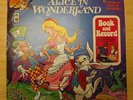 Vintage 1971 Peter Pan Alice in Wonderland Book and LP Record BR501 USA: Kids