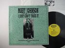 Mary Johnson,Mary Johnson,I Just Can't Take It,Very rare,Dutch press,LP