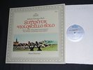 BACH suites cello solo 5 & 6 Pierre FOURNIER archiv mint-lp