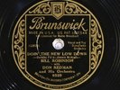 78 RPM -- Bill Robinson & Don Redman Orch / Don Redman Orch, Brunswick 6520, E+