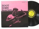 ZOOT SIMS LP, Quartets (PRESTIGE US Issue EX/NM)