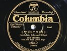 78 RPM -- Lee Morse and Her Blue Grass Boys, Columbia 1922, E+