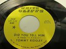 Tommy Ridgley White Cliffs 260 Did you tell him