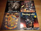 12 x LP's HEAVY METAL/HARDROCK - RUNNING WILD-GRAVE DIGGER-HELLOWEEN-QUIET RIOT