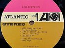 LED ZEPPELIN 1 LP RARE PURPLE/BROWN LABEL ATLANTIC SD 8216
