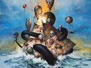 CIRCA SURVIVE DESCENSUS 2X-LP CLEAR BLUE WHITE SPLATTER VINYL HOT TOPIC SEALED