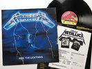 METALLICA - Ride the Lightning LP 1984 , MFN 27