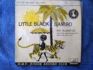 LITTLE BLACK SAMBO-RARE BLUE VINYL-RAY ELLINGTON-HELEN BANNERMAN-EP 45 RPM 7