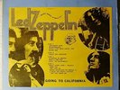 Led Zeppelin Going to California TMOQ 2-LP Yellow Gold Blue Vinyl Vintage Boot