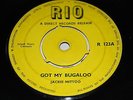JACKIE MITTOO - GOT MY BUGALOO - 7