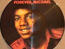 MICHAEL JACKSON FOREVER, MICHAEL LP PICTURE DISC RARE MOTOWN VINYL PIC DISK FIVE