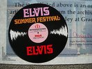 Elvis Presley 'Summer Festival' Genuine Las Vegas Promo Sticker With C.O.A.