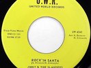 JIMMY & The ISLANDERS 45 Rockin' Santa / Respectable UWR 1962 Xmas   T698