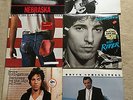 6 LP's - Bruce Springsteen -Born To Run, The River, Nebraska, Tunnel Of Love,etc