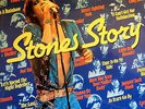 ROLLING STONES-STONES STORY-2 LP+BOOKLET+JAGGER POSTER -G/F-RARE HOLLAND LP