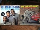 The Impressions -2 Mono VG+LP Lot: Impressions ABC 450, Keep On Pushing ABC 493