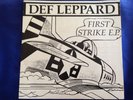 Rare Heavy Metal PS & 45 : Def Leppard   First Strike E.P.   Blind Tiger