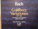 RARE Eurodisc 2-LP 1st ED Stereo 61722 Bach/Pischner 'Goldberg Variations' NM