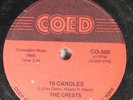 Hear Doo Wop Reissue 78 The Crests - 16 Candles / Beside You On Coed