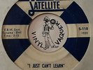 Country 45 HOYT JOHNSON I Just Can't Learn SATELLITE (USA, 1961) early Stax