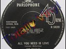 BEATLES - All you need is love / Baby...1st ISSUE UK PARLOPHONE-NO EXTRA TEXT