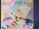 DAMNED MUSIC FOR PLEASURE LP BLUE VINYL STIFF RECORDS IMPORT