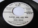 EDDIE REGAN  RARE NORTHERN SOUL ABC-PARAMOUNT  PROMO LBL PLAYIN' HIDE AND SEEK