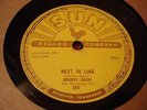 JOHNNY CASH Next In Line / Don't Make Me Go SUN 266