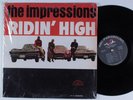 IMPRESSIONS Ridin High ABC PARAMOUNT LP VG+ MONO SHRINK