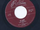 The Velvets  I/At Last RED ROBIN 122 Original 1953  EX (ZAPPA)