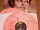 MICHAEL JACKSON THE ESSENTIAL LP MULTI COLOURED PINK VINYL DISC RARE EPIC 5