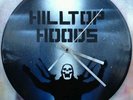 HILLTOP HOODS Clock design . Painted records vinyls. Handmade stencil work