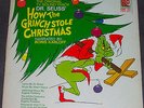 How The Grinch Stole Christmas-Boris Karloff orig 1966 TV soundtrack Leo MGM LP