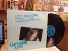 EX Ozzy Osbourne Live In L.A. 1982 Captured Live Double LP Randy Rhodes Metal