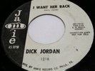 RARE POPCORN SOUL 45 DICK JORDAN 