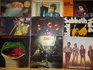Vinyl 9 LP´s Doors/Jane/Uriah Heep/Black Sabbath/Deep Purple/Dylan/ACDC/Meteors