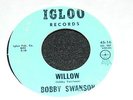 BOBBY SWANSON Igloo 45 rpm Rockabilly TEEN POP Angel WILLOW Some Wear/ Scuffing